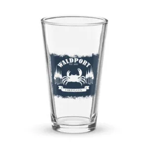 Waldport Shaker pint glass