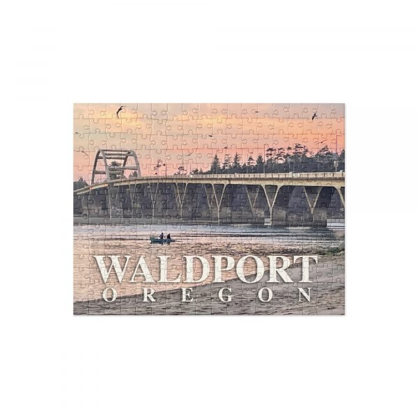 Waldport Oregon Bridge Jigsaw puzzle