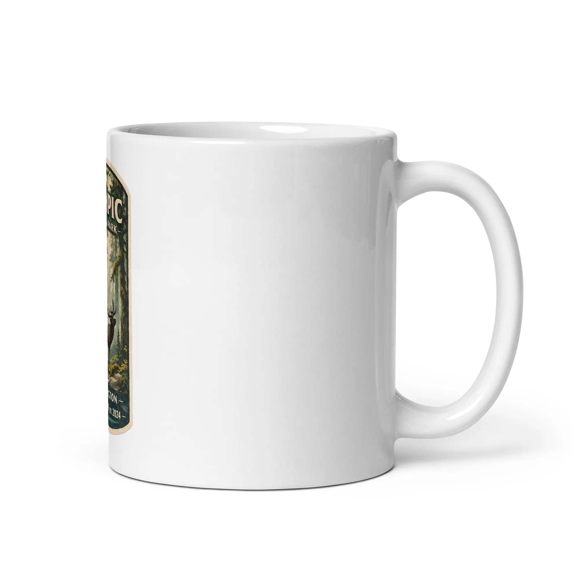 Olympic White Mug - Image 2