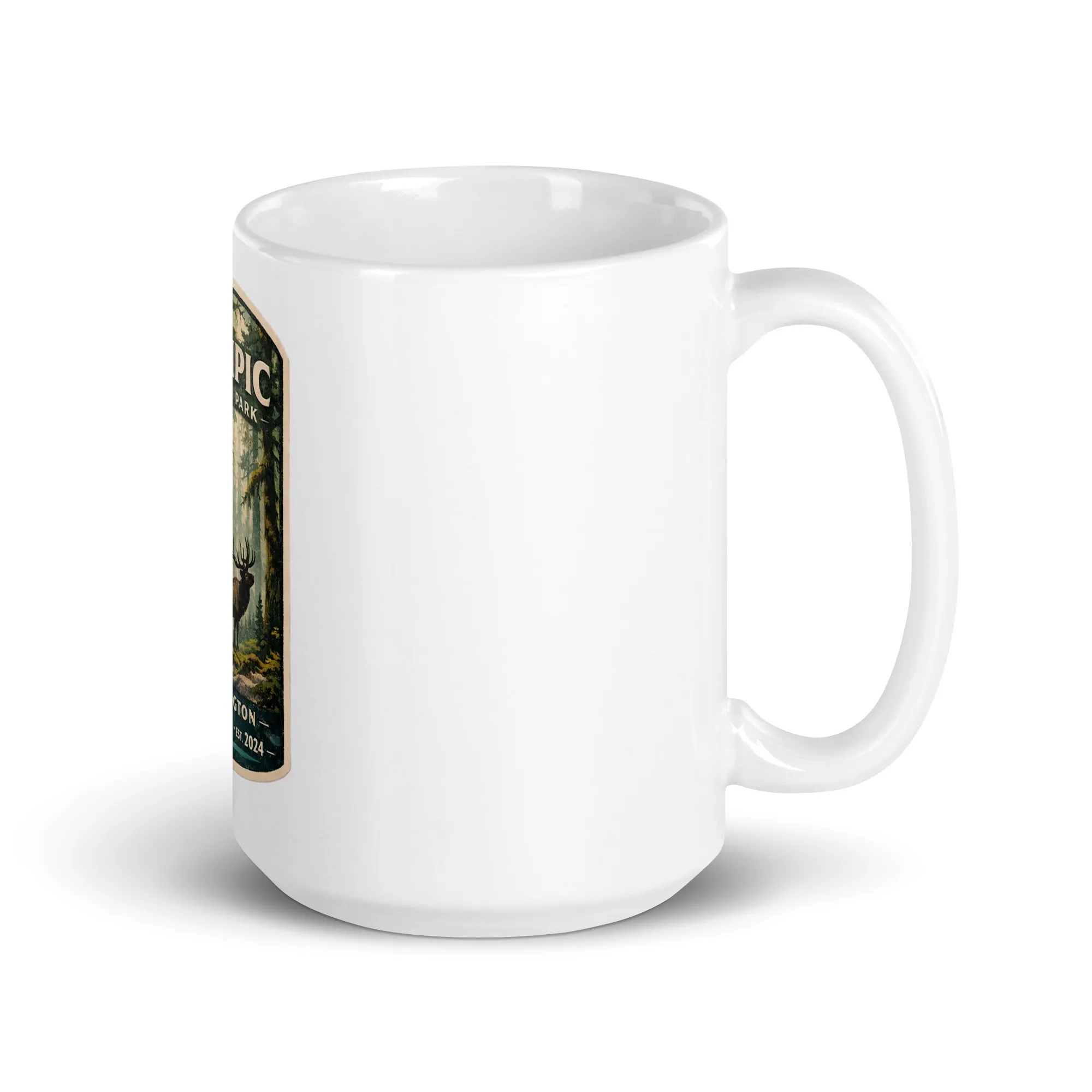 Olympic White Mug - Image 5
