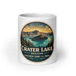 Crater Lake White Mug