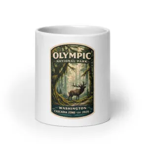 Olympic White Mug