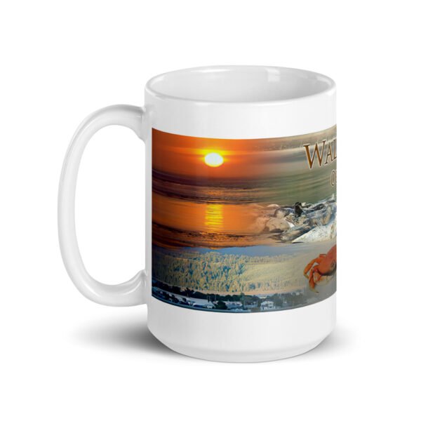 Waldport White glossy mug - Image 6