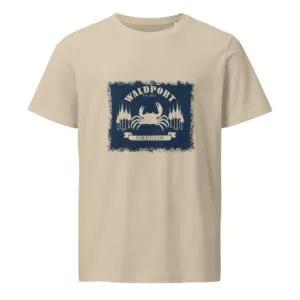 Waldport Oregon Unisex organic mid-light t-shirt