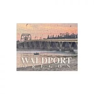 Waldport Oregon Bridge Jigsaw puzzle
