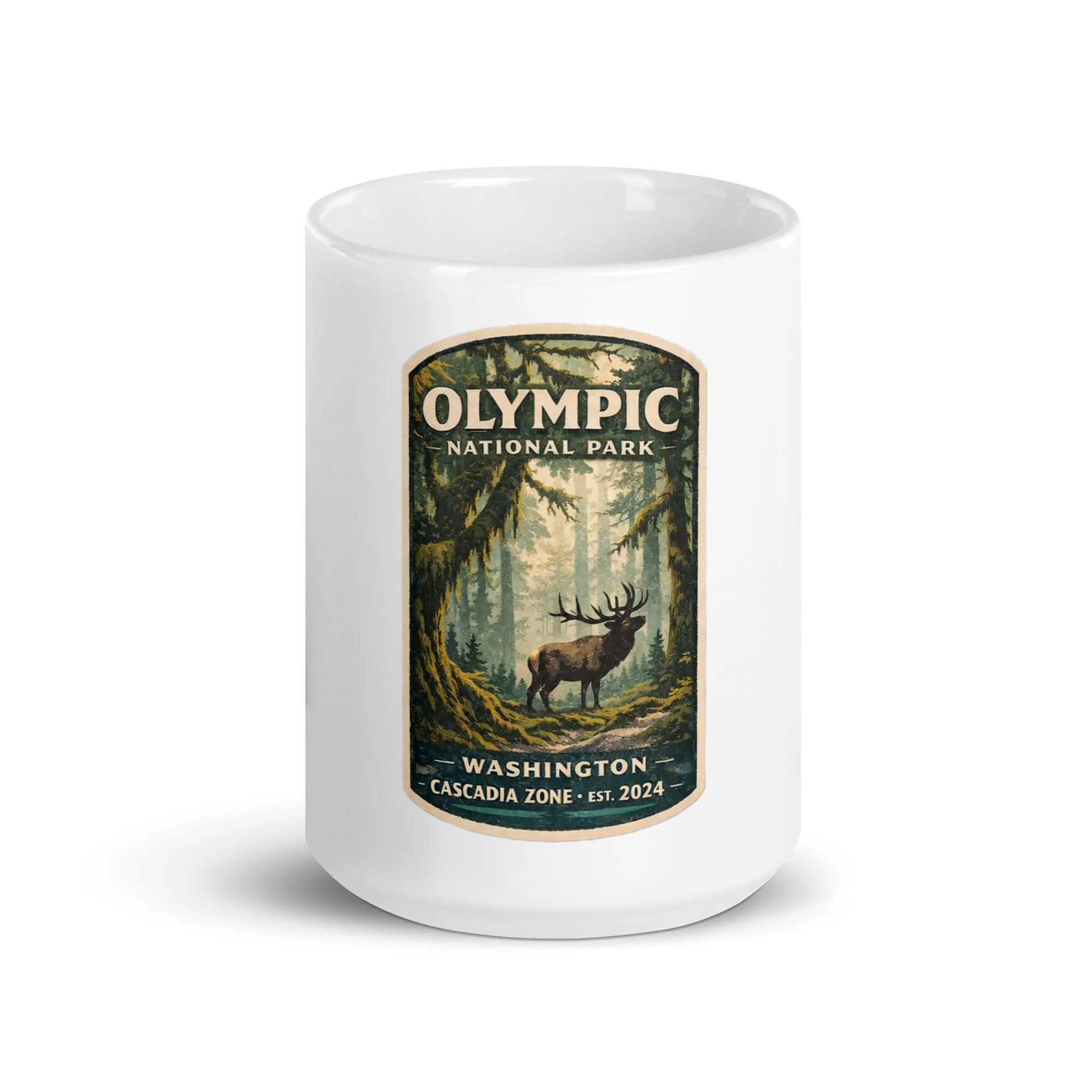 Olympic White Mug - Image 7