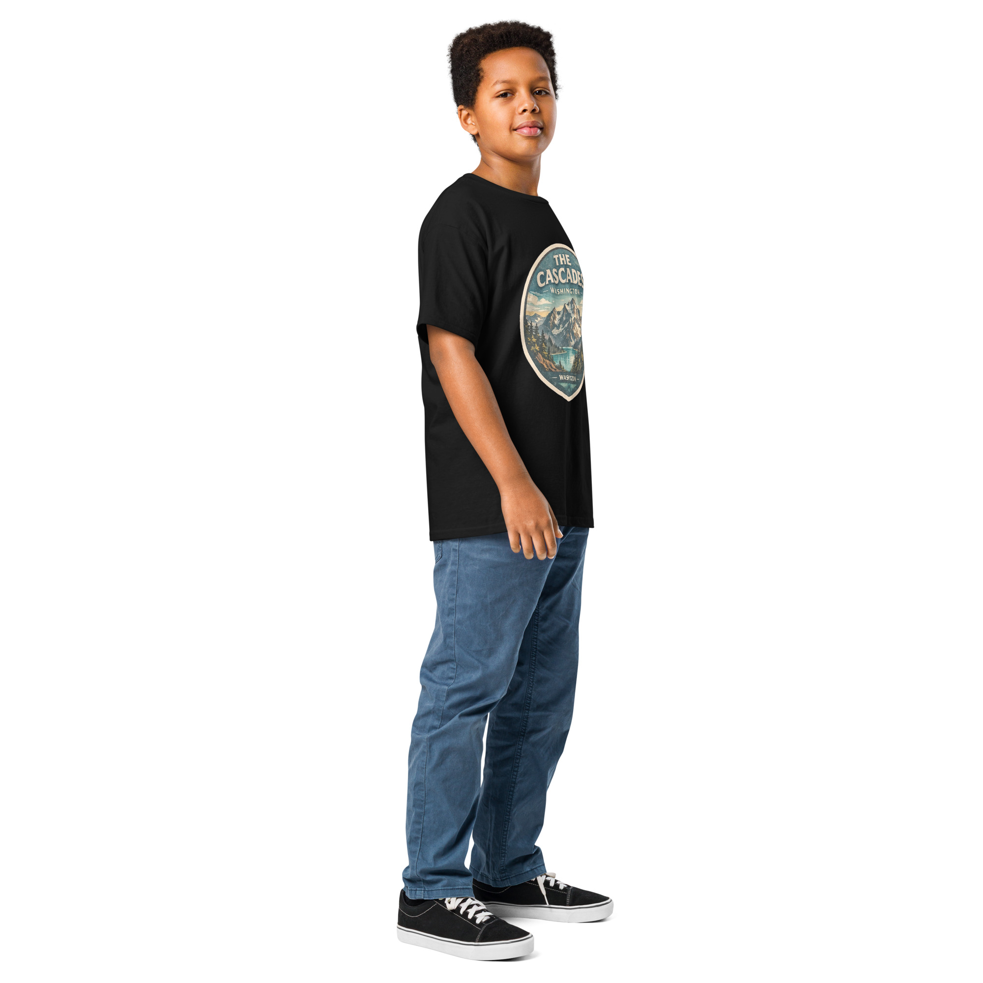 North Cascades Kids T-Shirt - Image 3